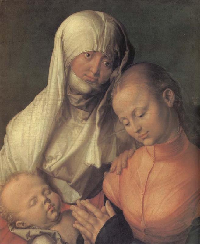 Albrecht Durer Anne with the virgin and the infant Christ Sweden oil painting art